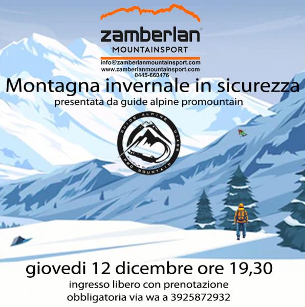 SICUREZZA INVERNALE IN MONTAGNA